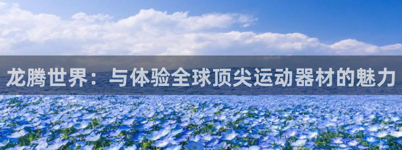 凯捷体育神州：龙腾世界：与体验全球顶尖运动器材的魅力