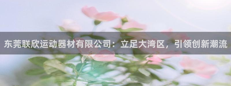 凯捷体育集团官网首页网址：东莞联欣运动器材有限公司：