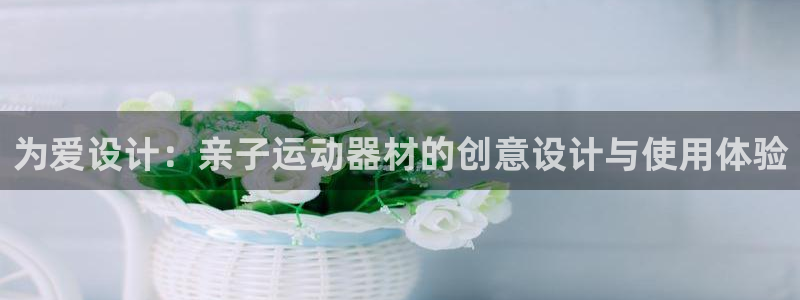 凯捷体育集团简介：为爱设计：亲子运动器材的创意设计与使用体验