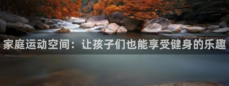 凯捷体育集团：家庭运动空间：让孩子们也能享受健身的乐