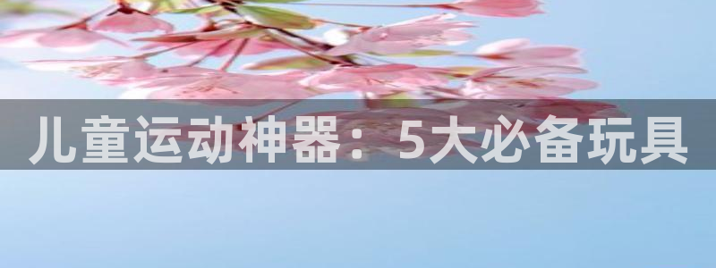 凯捷体育招商电话：儿童运动神器：5大必备玩具