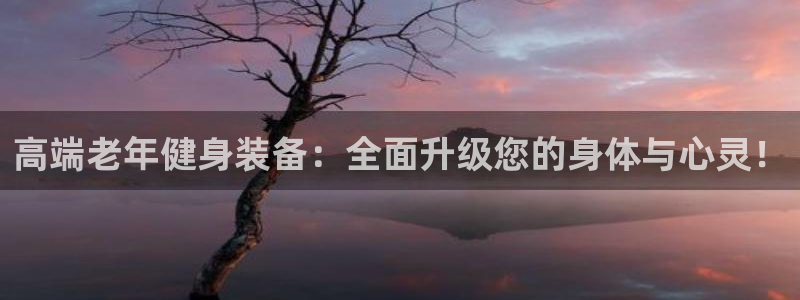 凯捷体育娱乐40996：高端老年健身装备：全面升级您