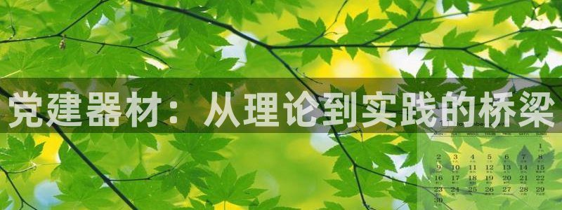 凯捷体育：党建器材：从理论到实践的桥梁